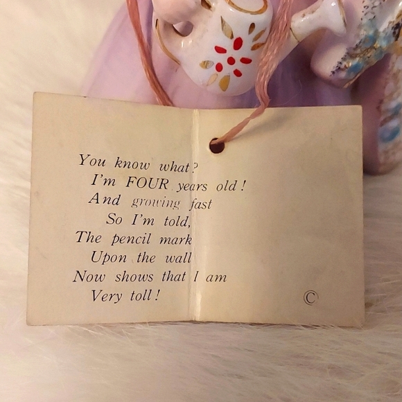 Vintage Josef Original 4th Birthday Commerative Keepsake Collection Doll - Picture 6 of 9